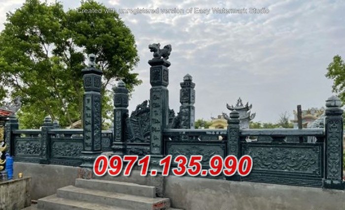 Mẫu nghĩa trang đá để tro cốt đẹp bán tại an giang - nhà mồ gia tộc